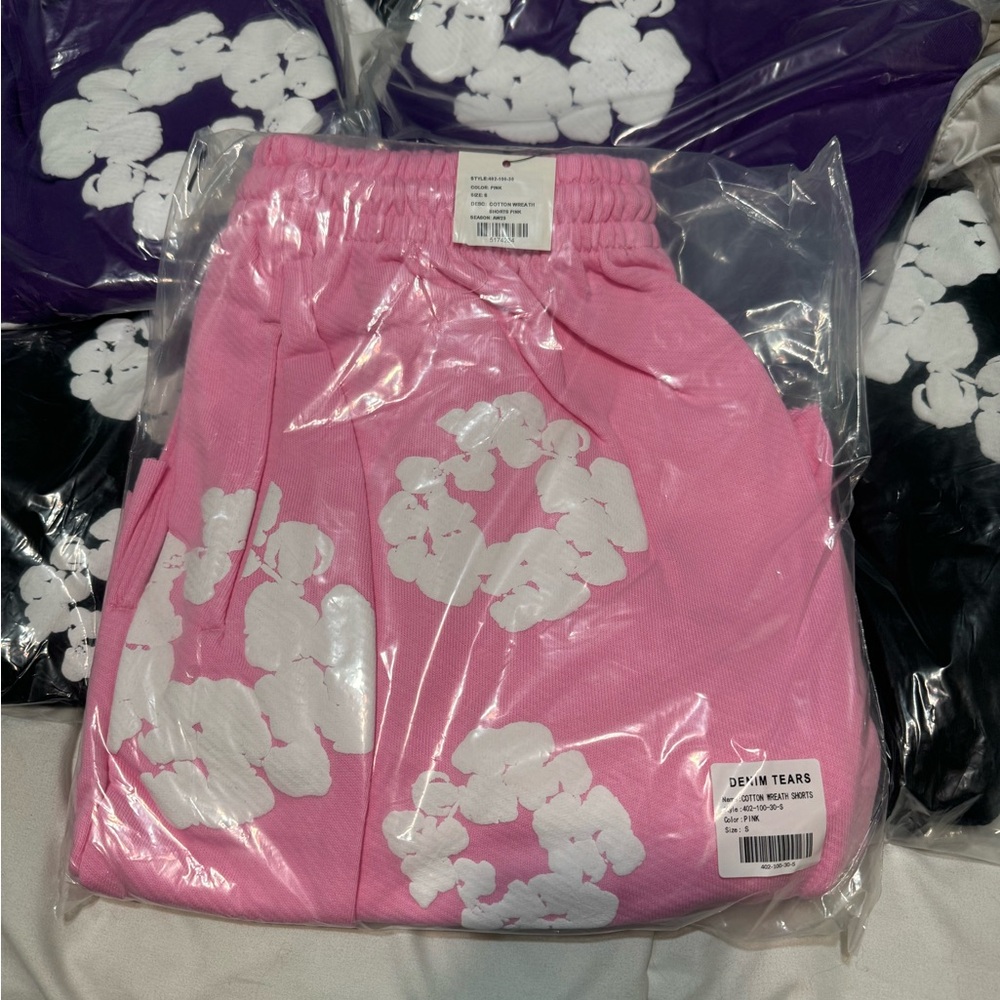 Brand new denim tears shorts
